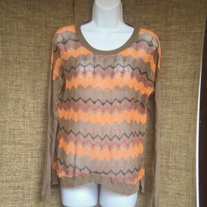 Jack pointelle knit top